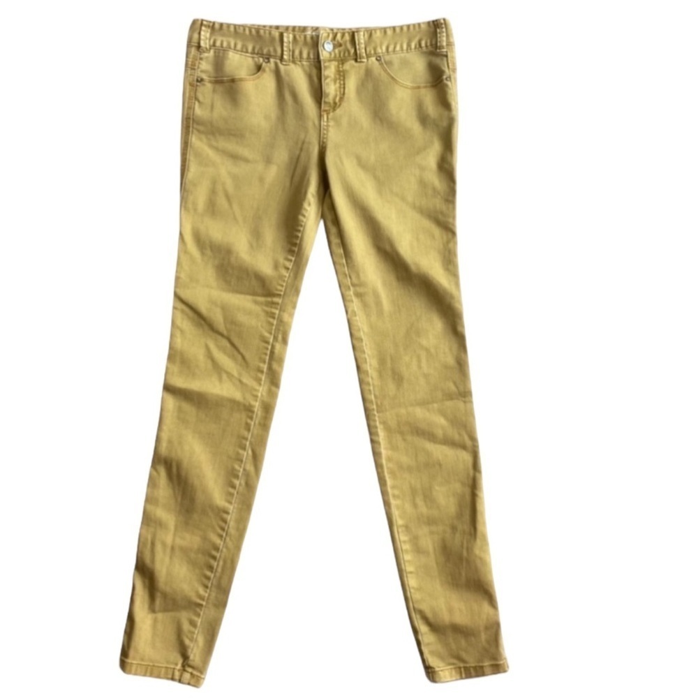 FREE PEOPLE Skinny Jeans in Mustard / Gold Size 29 - Picture 4 of 6